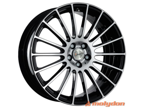 AC-M03 7,5x 17 +45 5x112 AVUS 66,6 BLACK POLISHED